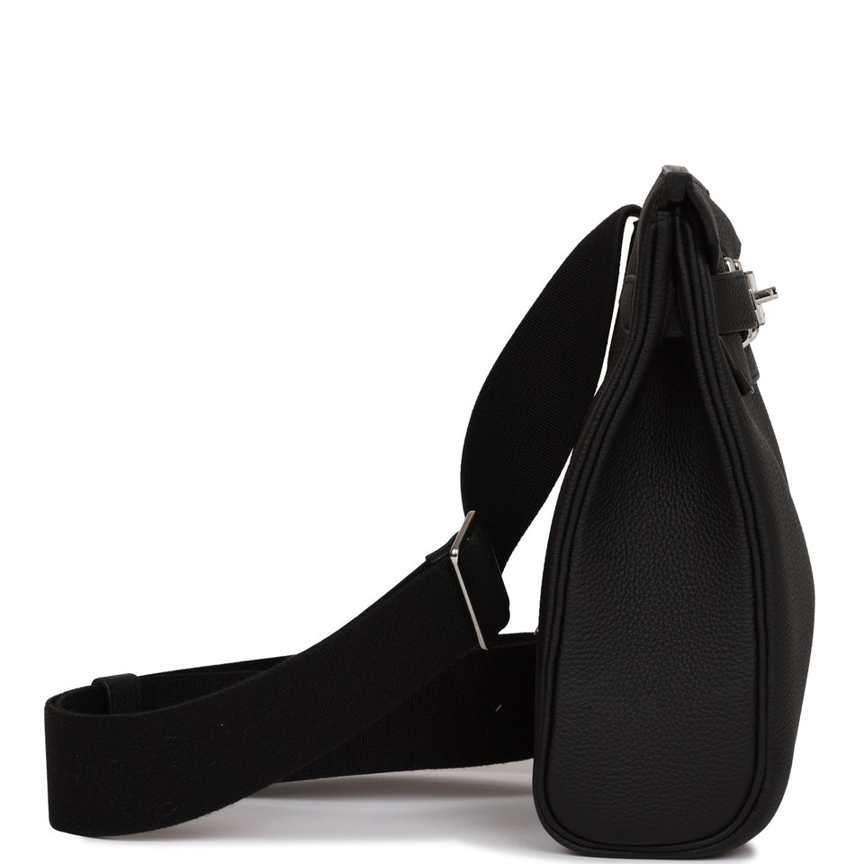 Hermes HAC A Dos PM Backpack Black Togo Palladium Hardware