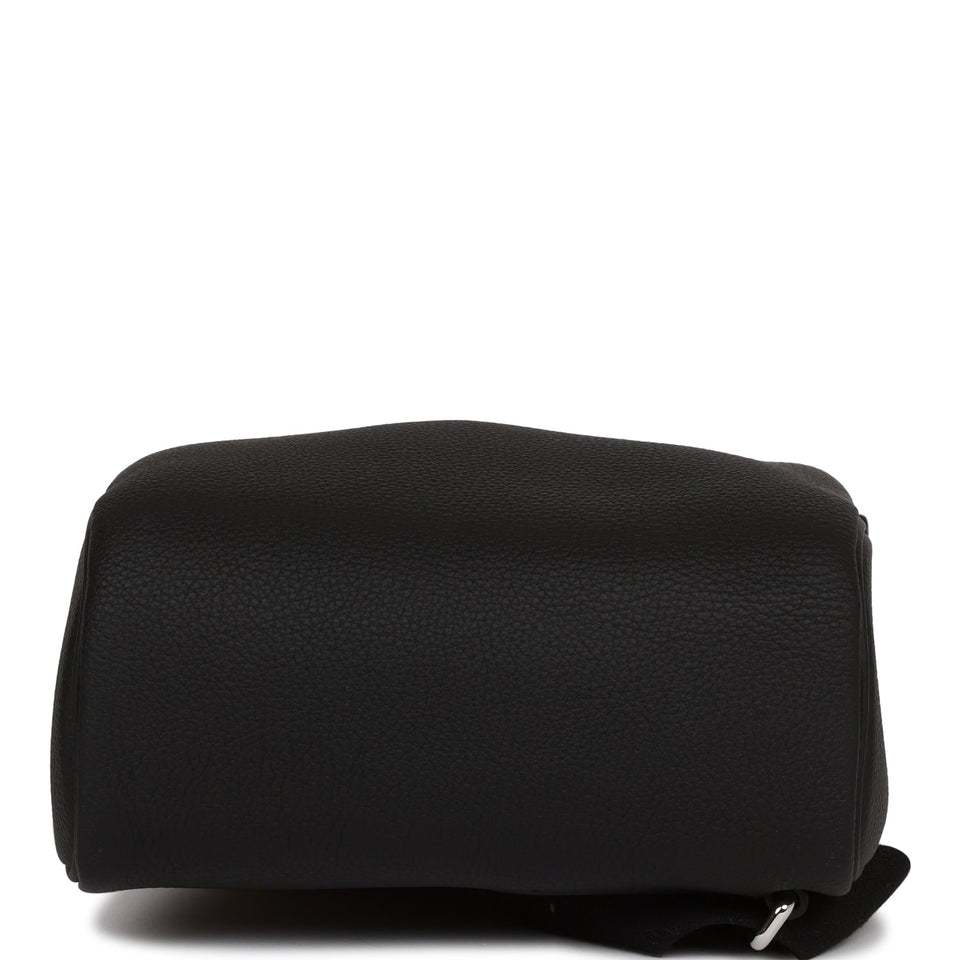 Hermes HAC A Dos PM Backpack Black Togo Palladium Hardware