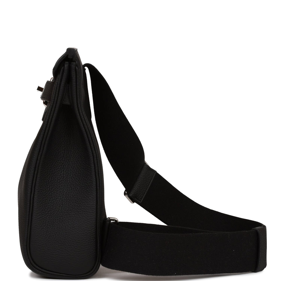 Hermes HAC A Dos PM Backpack Black Togo Palladium Hardware