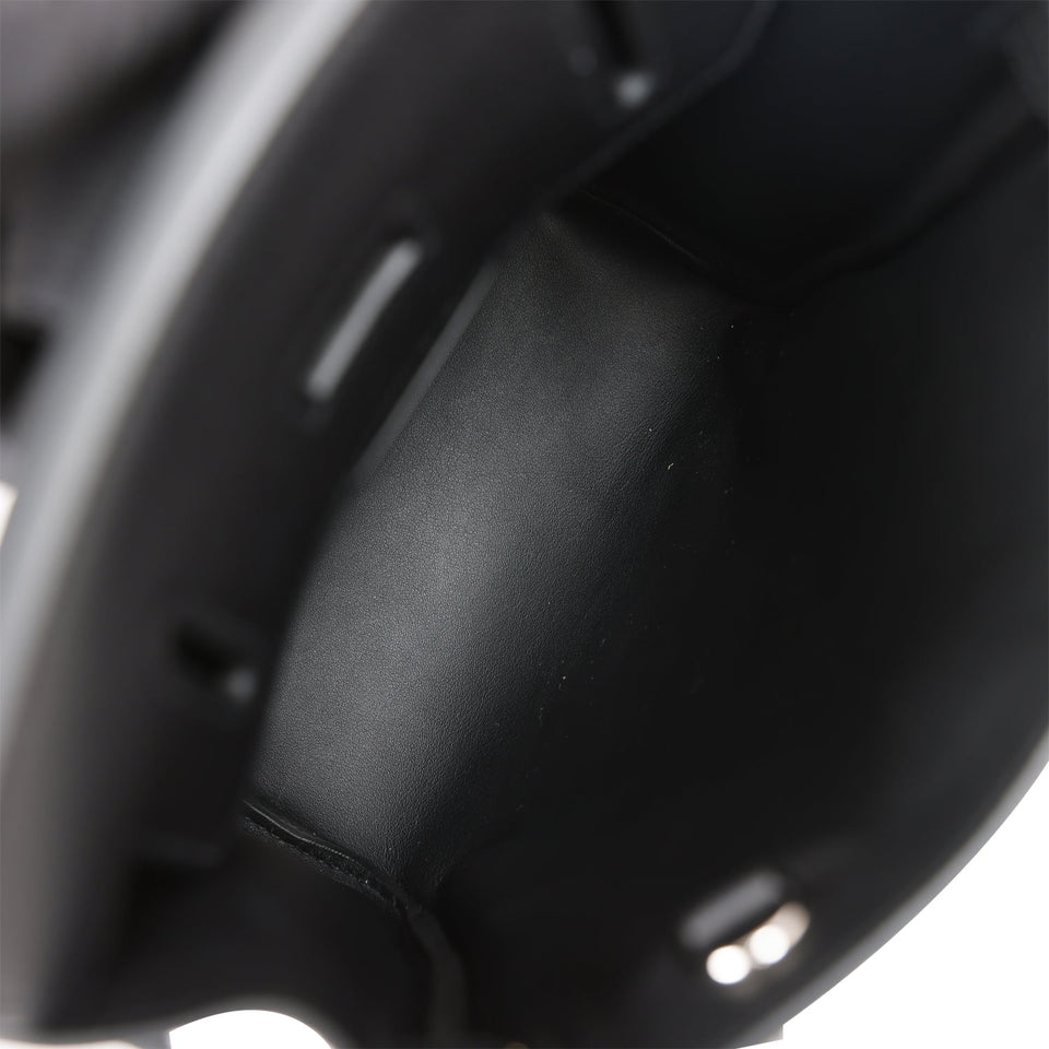 Hermes HAC A Dos PM Backpack Black Togo Palladium Hardware