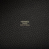 Hermes Black Clemence Picotin Lock 18cm Gold Hardware
