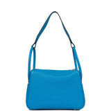 Hermes Lindy 26 Bleu Zanzibar Verso Clemence Palladium Hardware