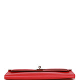 Hermes Kelly Cut Vermillion Swift Palladium Hardware