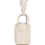 Hermes Mini Lindy Nata Verso Swift Palladium Hardware