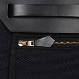 Hermes Herbag Zip PM 31 Black Toile H Berline Hunter Gold Hardware