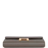 Hermes Constance Wallet To Go Gris Meyer Epsom Gold Hardware