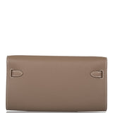 Hermes Kelly Wallet To Go Etoupe Epsom Palladium Hardware
