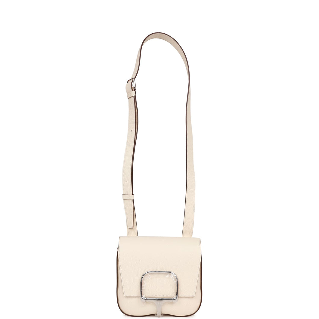 Hermes Mini Della Cavallera Nata Epsom Palladium Hardware