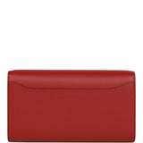 Hermes Constance Wallet To Go Rouge Grenat Evercolor Gold Hardware