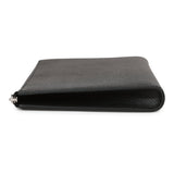 Hermes Remix Voyage Twist Wallet Black and Bleu Indigo Epsom Palladium Hardware