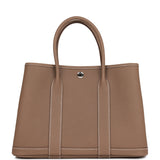 Hermes Garden Party 30 Etoupe Negonda Palladium Hardware