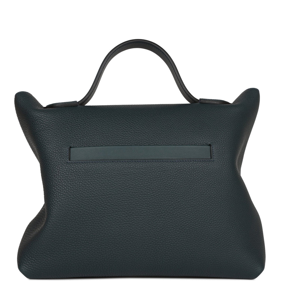 Hermes 24/24 Bag 35 Vert Rousseau Togo and Swift Gold Hardware