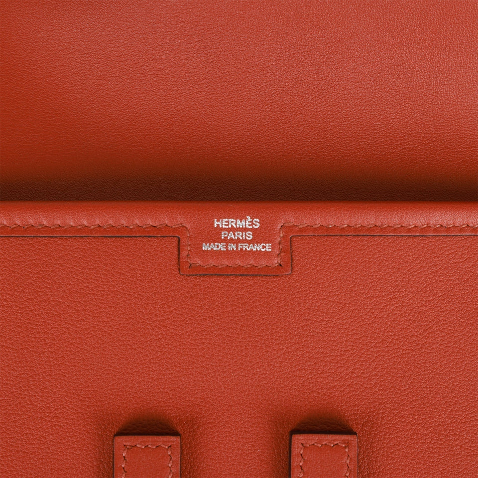 Hermes Jige Elan 29 Cuivre Swift