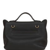 Hermes 24/24 Bag 29 Black Togo and Swift Gold Hardware
