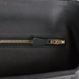 Hermes 24/24 Bag 29 Black Togo and Swift Gold Hardware
