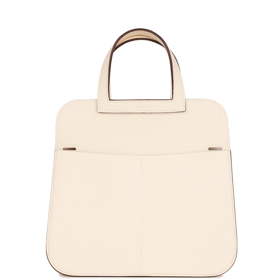 Hermes Halzan 25 Nata Clemence Gold Hardware