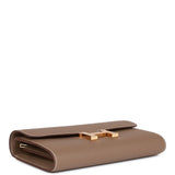 Hermes Constance Wallet To Go Etoupe Epsom Gold Hardware