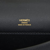 Hermes Kelly Cut Black Swift Gold Hardware