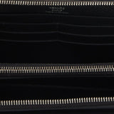 Hermes Azap Classique Wallet Black Epsom Palladium Hardware