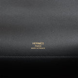 Hermes Kelly Cut Black Swift Gold Hardware
