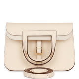 Hermes Halzan 25 Nata Clemence Gold Hardware