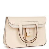 Hermes Halzan 25 Nata Clemence Gold Hardware