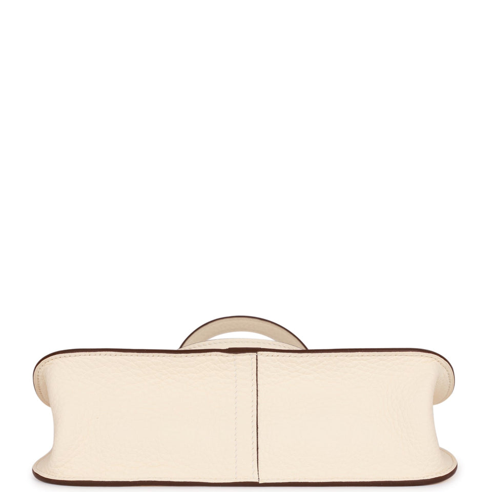 Hermes Halzan 25 Nata Clemence Gold Hardware