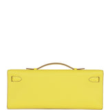 Hermes Kelly Cut Lime Swift Gold Hardware