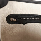 Hermes Garden Party 30 Black Negonda Palladium Hardware