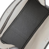 Hermes Garden Party 30 Black Negonda Palladium Hardware