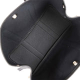 Hermes Garden Party 30 Ecru Toile and Black Negonda Palladium Hardware