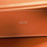 Hermes Kelly Danse Gold Evercolor Palladium Hardware