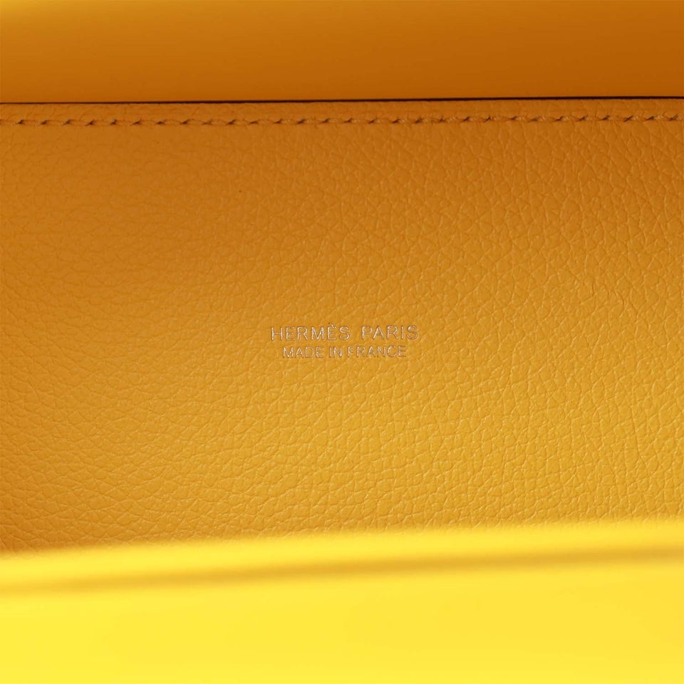 Hermes Kelly Danse Lime Evercolor Palladium Hardware