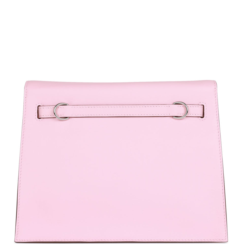 Hermes Kelly Danse Rose Sakura Swift Palladium Hardware