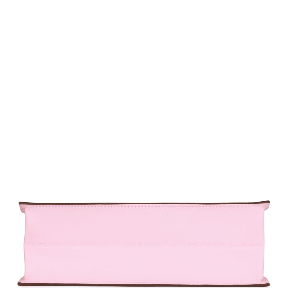 Hermes Kelly Danse Rose Sakura Swift Palladium Hardware