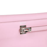 Hermes Kelly Danse Rose Sakura Swift Palladium Hardware