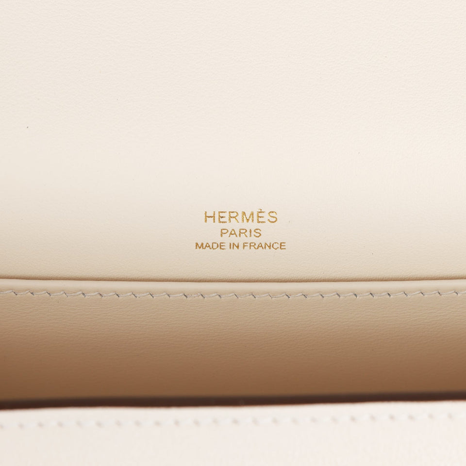 Hermes Geta Nata Chevre Gold Hardware