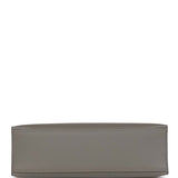 Hermes Kelly Pochette Gris Meyer Swift Palladium Hardware