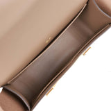 Hermes Geta Etoupe Chevre Gold Hardware