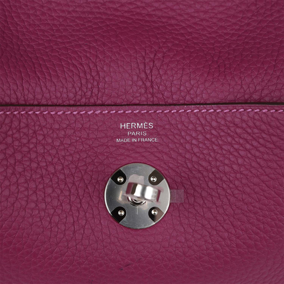 Hermes Lindy 26 Anenome Clemence Palladium Hardware