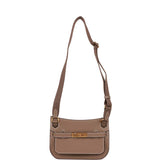 Hermes Jypsiere Mini Etoupe Swift Gold Hardware