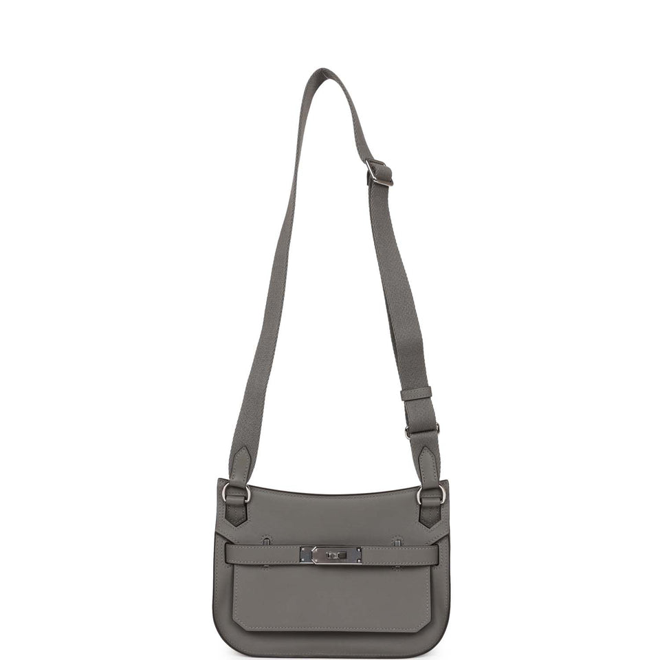 Hermes Jypsiere Mini Gris Meyer Swift Palladium Hardware
