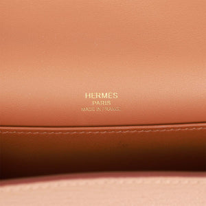 Hermes Geta Quebracho and Chai Chevre Gold Hardware