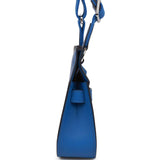 Hermes Mini Jypsiere Bleu France Evercolor Palladium Hardware