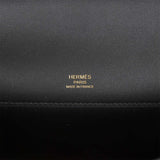 Hermes Kelly Cut Black Swift Gold Hardware