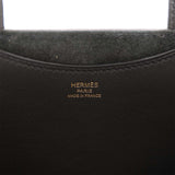 Hermes In-The-Loop 18 Black Clemence and Swift Gold Hardware