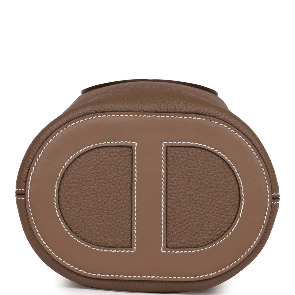 Hermes In-The-Loop 18 Etoupe Clemence and Swift Palladium Hardware