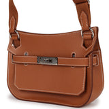 Hermes Jypsiere Mini Gold Evercolor Palladium Hardware