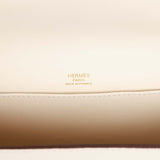 Hermes Geta Bag Nata Chevre Gold Hardware