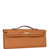 Hermes Kelly Cut Sesame Swift Gold Hardware